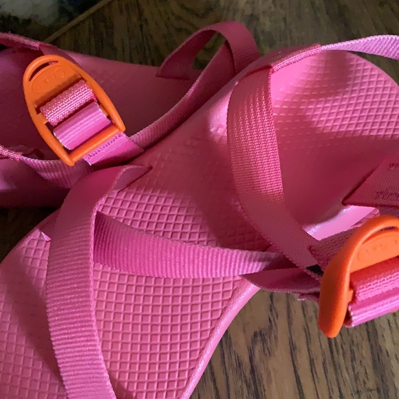 J. Crew | Shoes | J Crew Chaco Pink Sandals | Poshmark